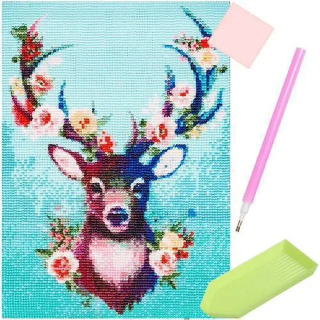 Diamond painting ψηφιδωτό Ελάφι 30x40cm