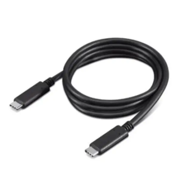 Lenovo Cable USB-C 1m Black (4X90U90619) (LEN4X90U90619)