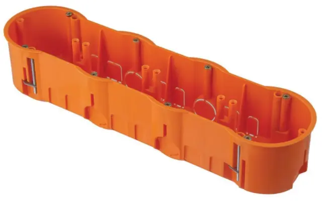 Junction box quadruple deep 63mm