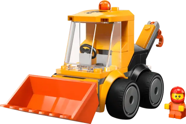 LEGO® City Rides – Construction Loader για 5+ Ετών 61τμχ - 60483