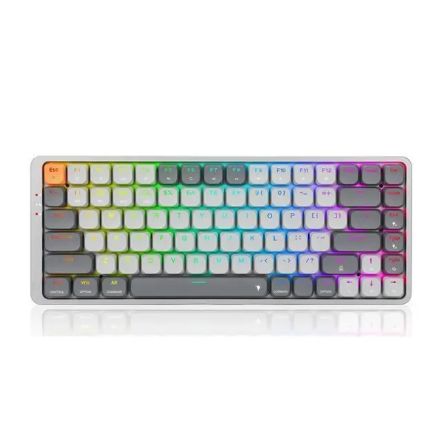 Redragon Gaming Keyboard Azure K652GG-RGB-PRO Redragon Mechanical Red Switches Gray (K652GG-RGB-PRO)