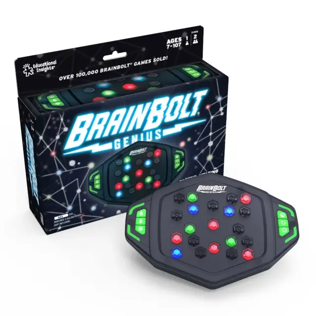 Educational Insights Brainbolt Genius Παιχνίδι Μνήμης για 7+ ετών EI-8436