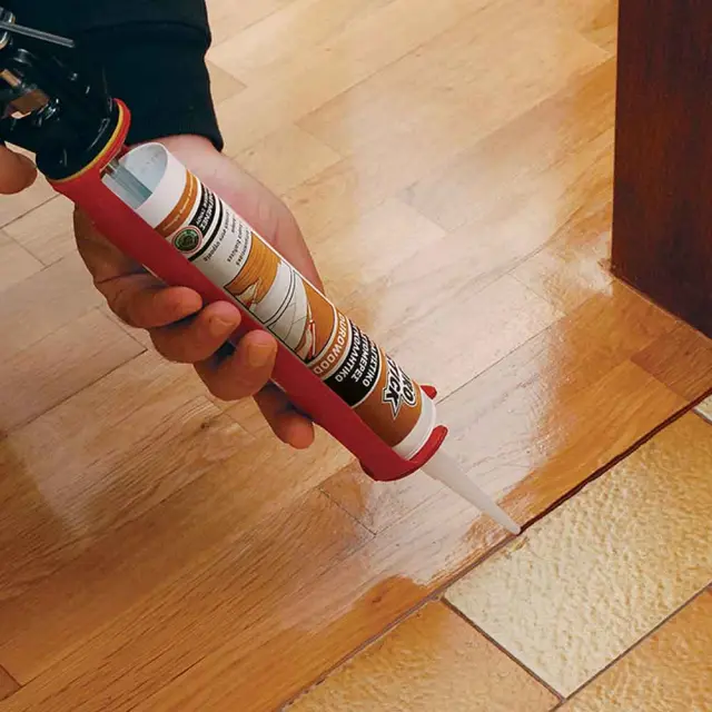 Durowood DS Polymer Ελαστομερές Σφραγιστικό + Συγκολλητικό για Ξύλινες Επιφάνειες Κελεμπέκι 340gr 2