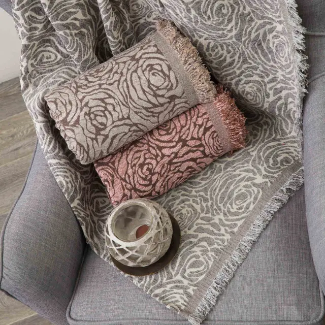 Ριχτάρι Σενίλ Τριθέσιο Roses 2