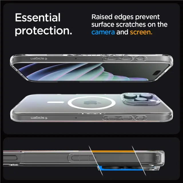 Spigen Crystal Flex MagSafe, crystal clear - iPhone 16 Pro 2