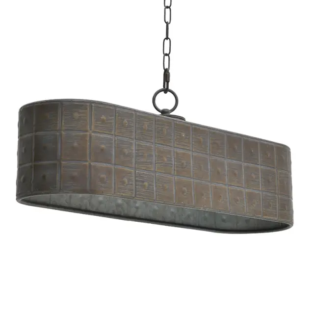 Φωτιστικό Οροφής Φυσικό Ξύλο 67x20x25/200cm 3-10-090-0001