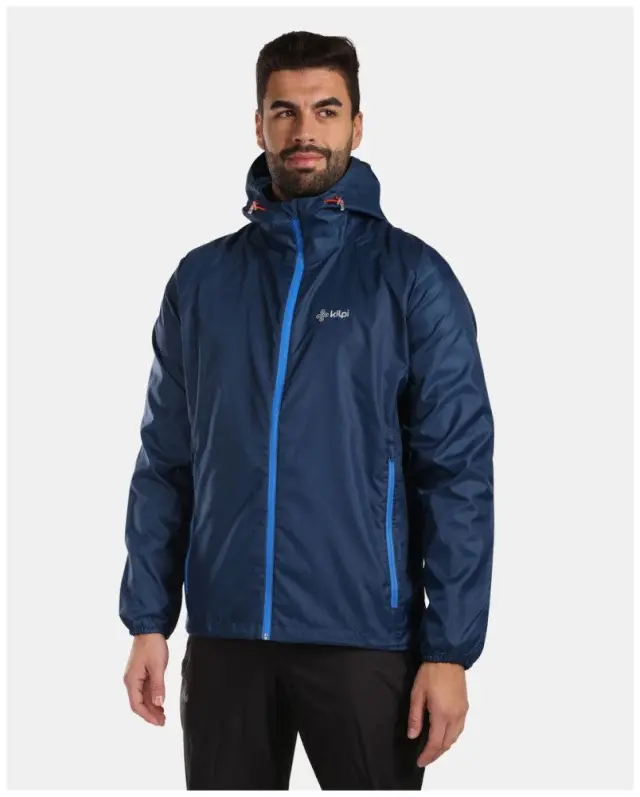 Αδιάβροχο Αντιανεμικό Μπουφάν Kilpi Unisex Jaluu-U Dark Blue - 1U0180KI-DBL - XL