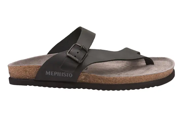 Mephisto Σαγιονάρες Ανδρικό δέρμα Μαύρο MEP/NIELS BLACK 3
