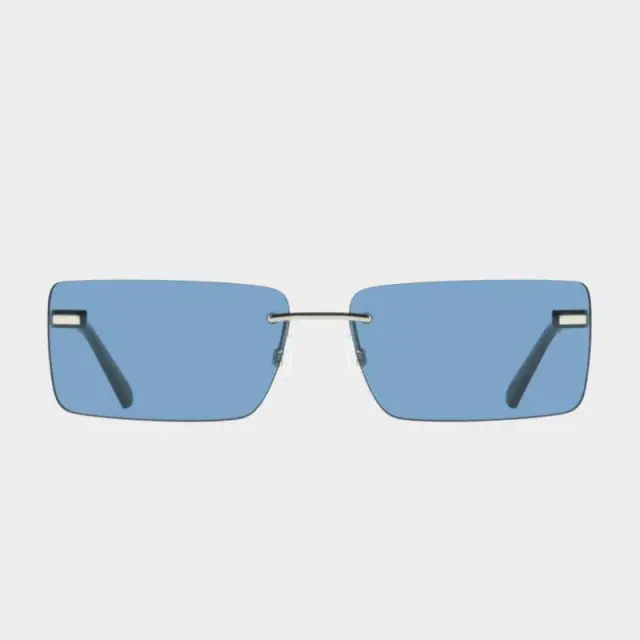 Calvin Klein - Γυναικεία Γυαλιά Ηλίου CKJ25206S-044 με Μπλε Μεταλλικό Σκελετό και Μπλε Φακό