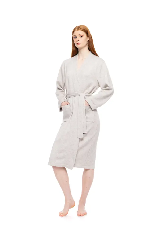WN-1214 - Skin - ROBE LONG SOFT NATURAL 3