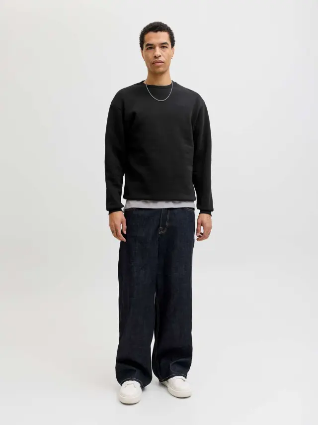 JJEBRADLEY SWEAT CREW NOOS Black