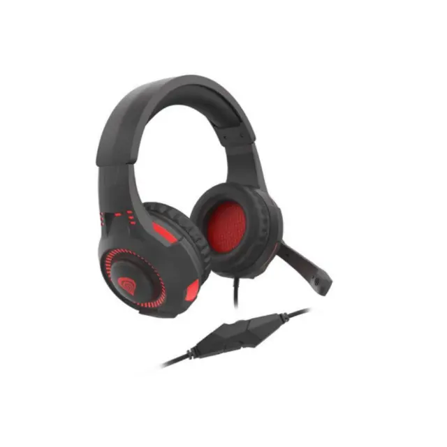 Genesis Gaming Headset Radon 210 7.1 With Microphone Black Red USB (NSG-1992) (GNSNSG-1992)