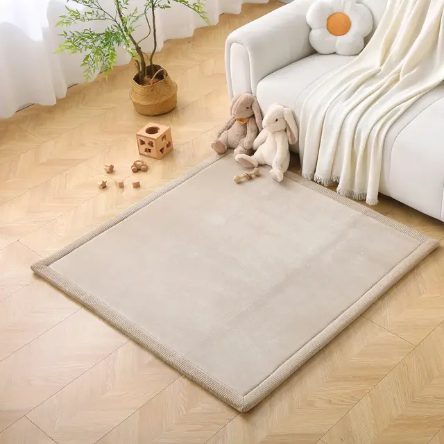 Hakuna Matte Cloudsoft Χαλί Μπεζ (127 x 127 x 2.5 εκ.) 575992 3