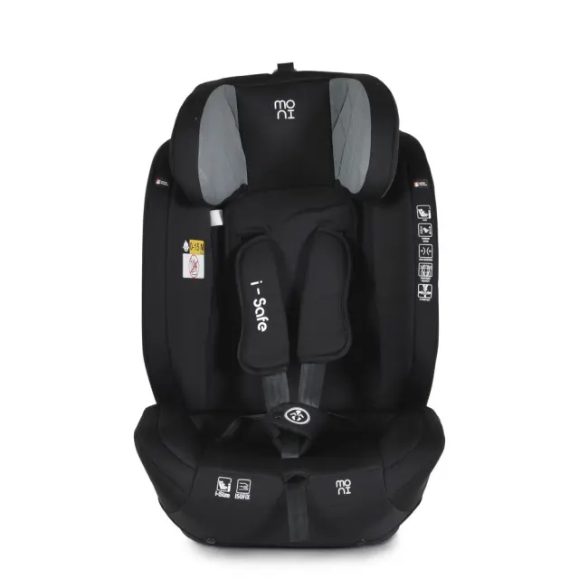 Moni Isafe Καθισματάκι Αυτοκινήτου i-Size με Isofix Grey 9-36 kg 3801005151561 3