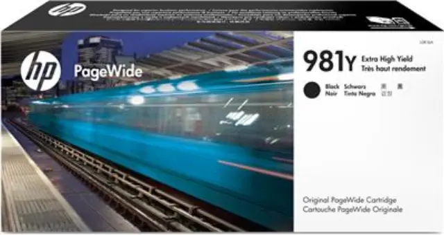 HP 981Υ Γνήσιο Μελάνι Εκτυπωτή InkJet Μαύρο (L0R16A)