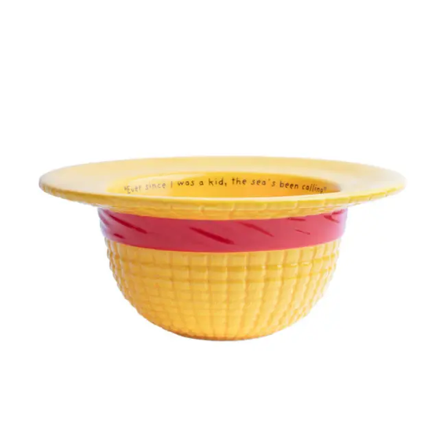 Μπωλ Σερβιρίσματος κεραμικό One Piece Straw Hat Bowl BOWE06