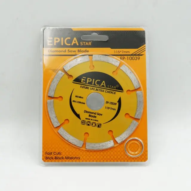 ΠΡΙΟΝΟΛΑΜΑ ΔΙΑΜΑΝΤΕ 115*7mm EPICA STAR EP-10039