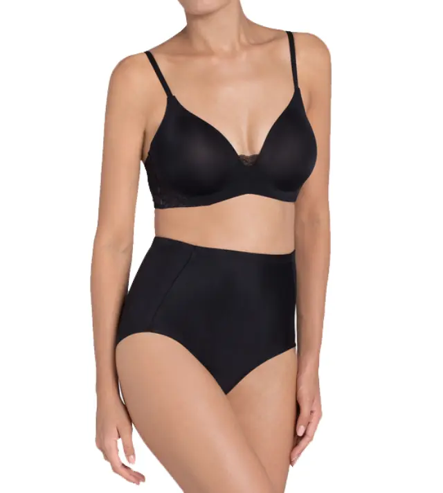 Triumph Γυναικείο Εσώρουχο Becca High Panty, Χρώμα Μαύρο