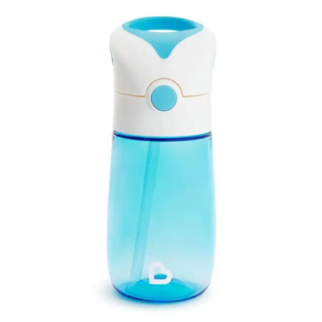 Munchkin Flip & Go Παιδικό Ποτηράκι από Πλαστικό Μπλε 355ml για 18m+