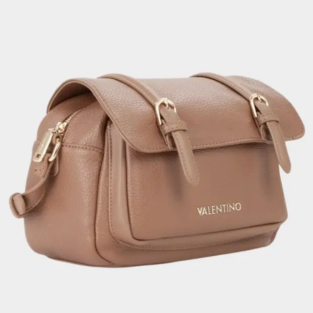 Valentino Bags - Γυναικεία Τσάντα Ώμου Wamy Re VBS9HS37-401 Καφέ Ανοιχτό 2