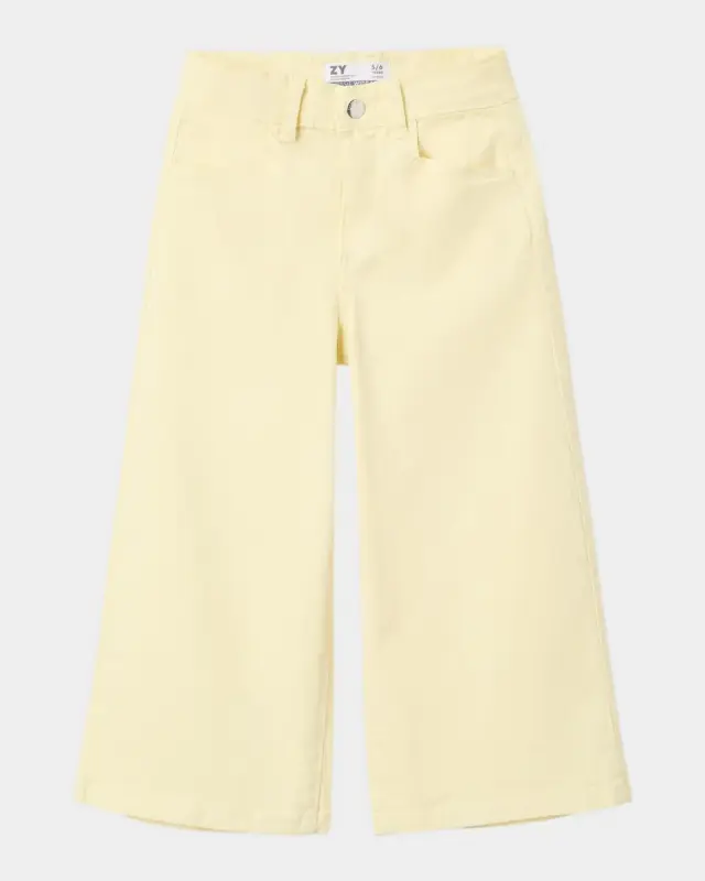 Zippy Παντελόνι Twill Κίτρινο για Κορίτσι