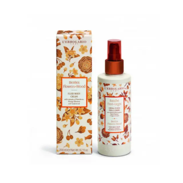 L’ Erbolario Bacche Fiori Legni Γαλάκτωμα Σώματος 200ml
