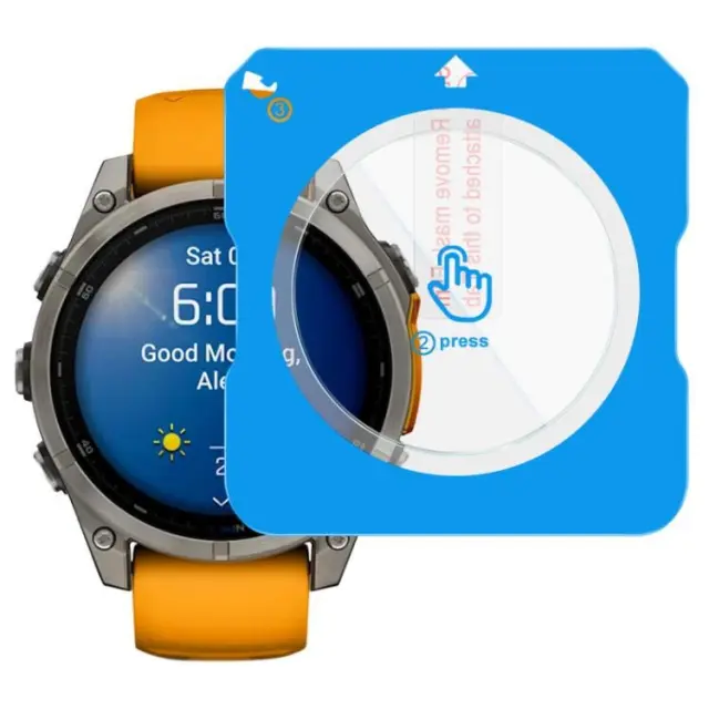 Tempered Glass για Garmin Fenix 8 47mm-Clear OEM
