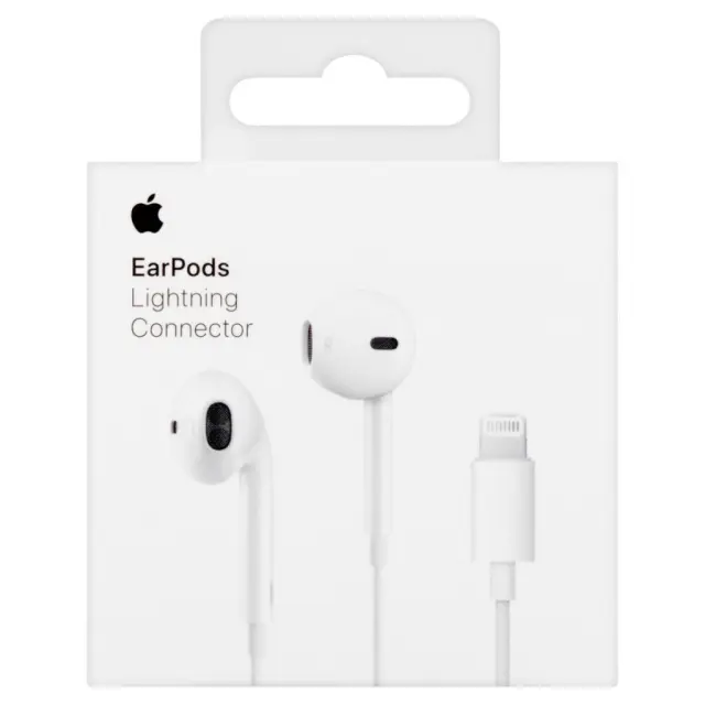 Hands Free Stereo Apple Earpods MWTY3 Lightning με Χειριστήριο & Μικρόφωνο Λευκό N66676