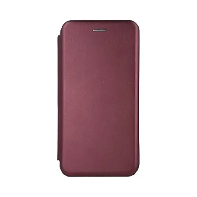 Elegance Smart Magnet Book Case Samsung Galaxy A12 Burgundy 3