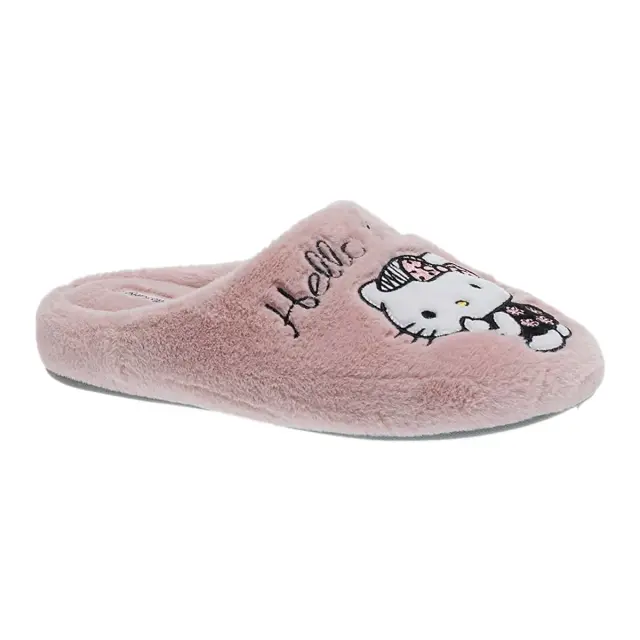 Parex Γυναικείες Παντόφλες Hello Kitty, Χρώμα Ροζ 2