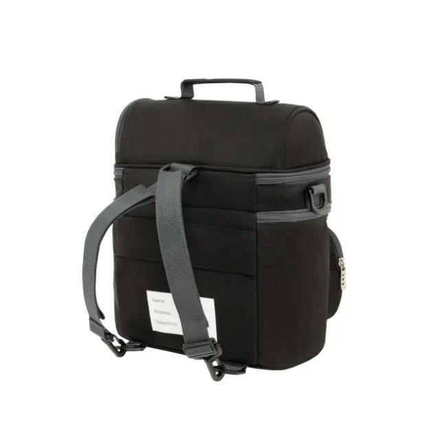 Polo Τσαντάκι Φαγητού Double Cooler Μαύρο (907096-2000) 2