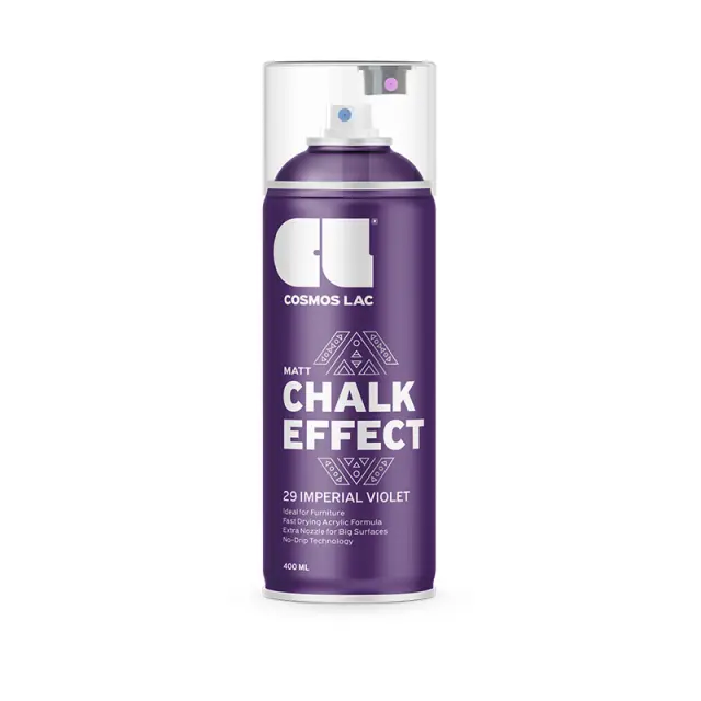 Σπρέι εφέ κιμωλίας Spray Chalk Effect Cosmos Lac 400ml, Imperial Violet N29