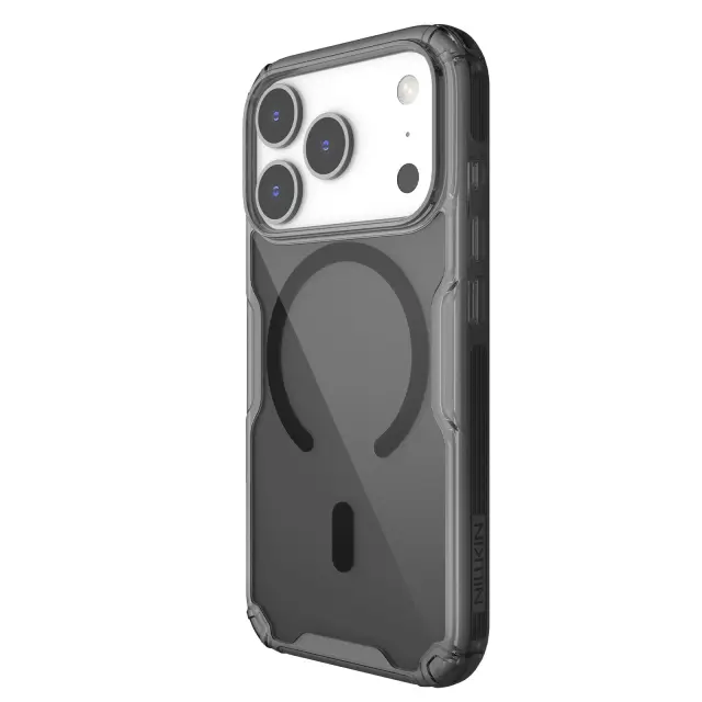 Nillkin Nature TPU PRO Magnetic Cover for Apple iPhone 18 Pro/17 Pro Transparent Black 2