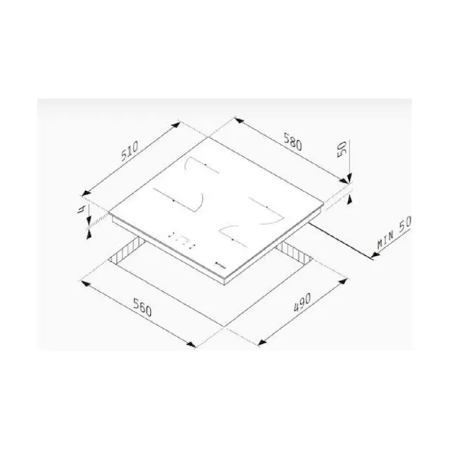 ΕΣΤΙΑ ΚΕΡΑΜΙΚΗ PHC62410FMB PYRAMIS 2