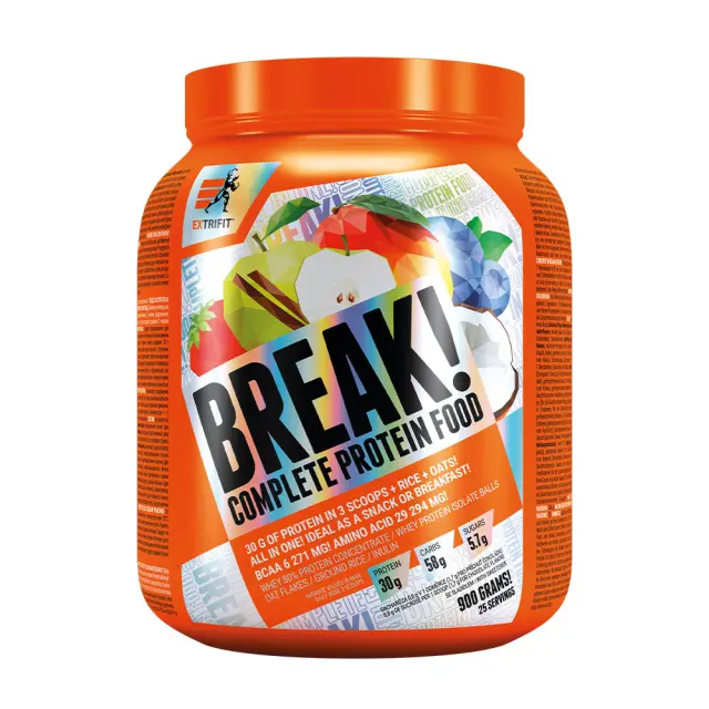 Extrifit Break! Protein Food chocolate, 900-g