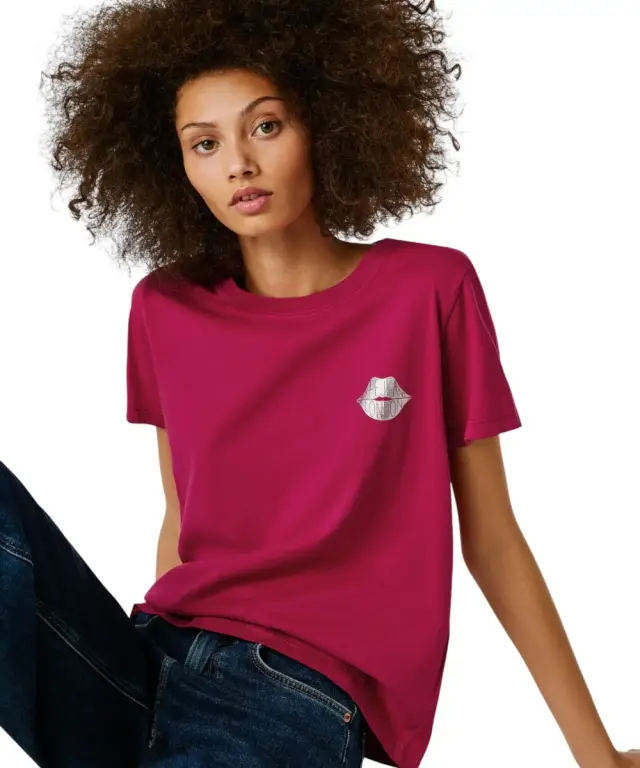 Pepe Jeans - Γυναικείο T-shirt Brule PL5000082-387 Φούξια - XS 2