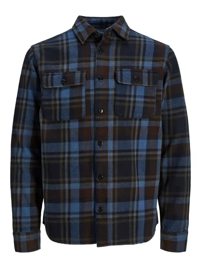 JPRBLUDARREN CHECK OVERSHIRT L/S CPO Salute - M