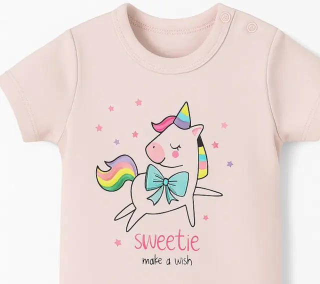 Κορμάκι Καλοκαιρινό Make a Wish Venere Pink 8010612 - 12 M (80cm) 2