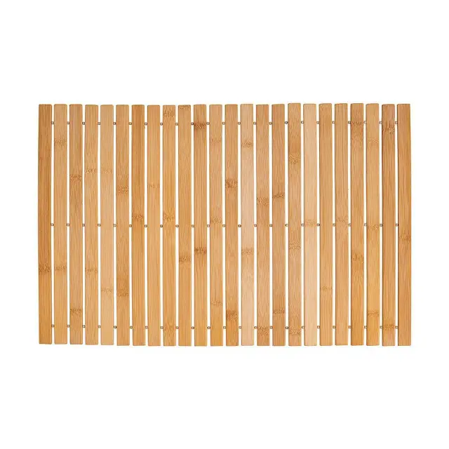 Ταπέτο Μπάνιου Essentials Αντιολισθητικό 60x40cm Bamboo Estia 02-12830