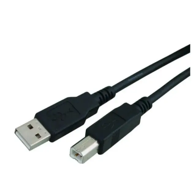 Καλώδιο Powertech USB to USB Type B Black 3m (CAB-U050)