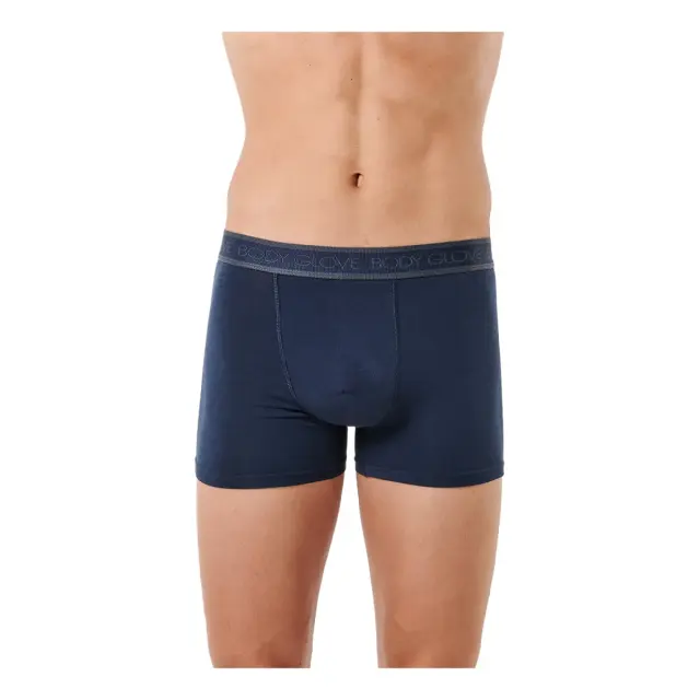Body Glove Ανδρικό Boxer Logo Band - Διπλό Πακέτο, Χρώμα Σκούρο Μπλε-Γκρι 2