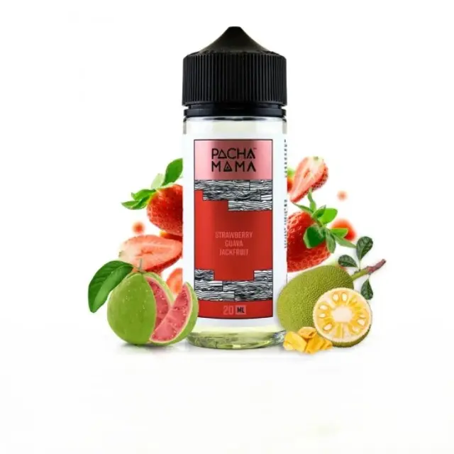 Pacha Mama Strawberry Guava Jackfruit 20ml (120ml) - Charlie's Chalk Dust Flavorshots