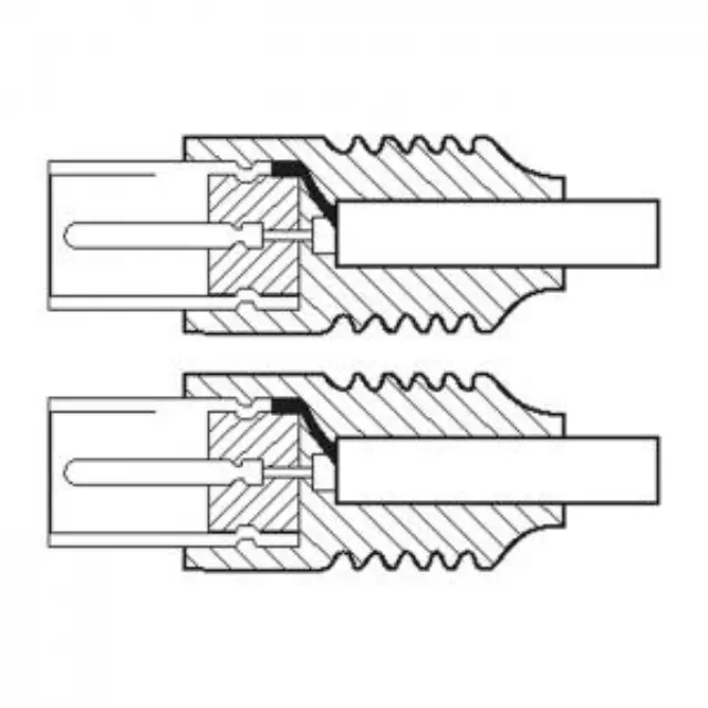 Καλώδιο IEC (Coax) αρσ. - IEC (Coax) αρσ., 1.50m σε μαύρο χρώμα. 3