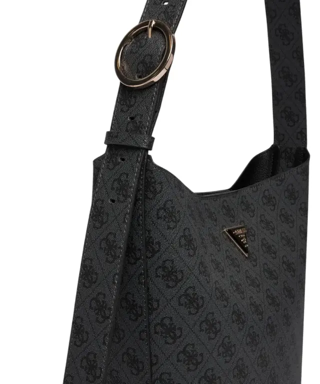 Guess - Γυναικεία Τσάντα Ώμου/Χειρός Meridian II HWSG6974040-CLO Ανθρακί 3