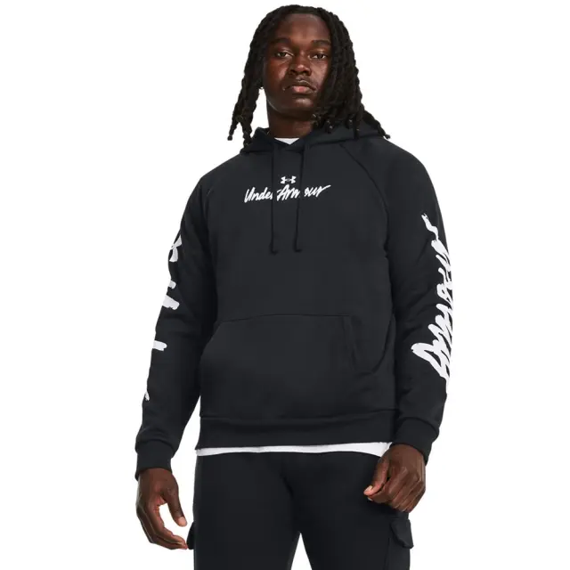 Under Armour Rival Fleece Hoodie (1379760-001) - Μαύρο - M