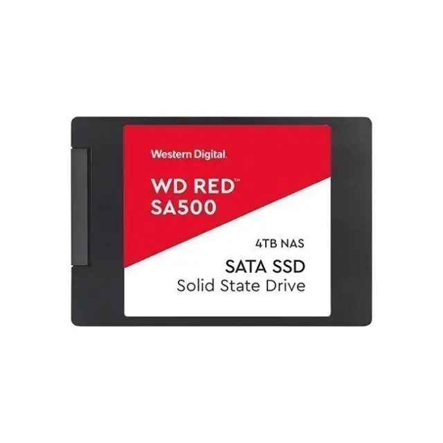 Western Digital Δίσκος SSD SA500 4TB 2.5" NAS Red Sata III (WDS400T2R0A)