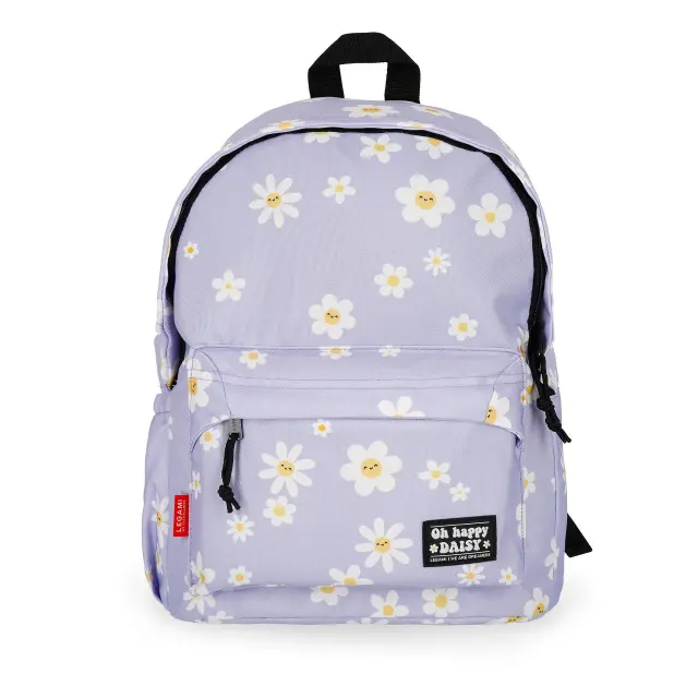 Legami My Backpack Daisy Lilac (Μαργαρίτα) Σακίδιο Πλάτης με Θήκη Laptop 15" BPK0022