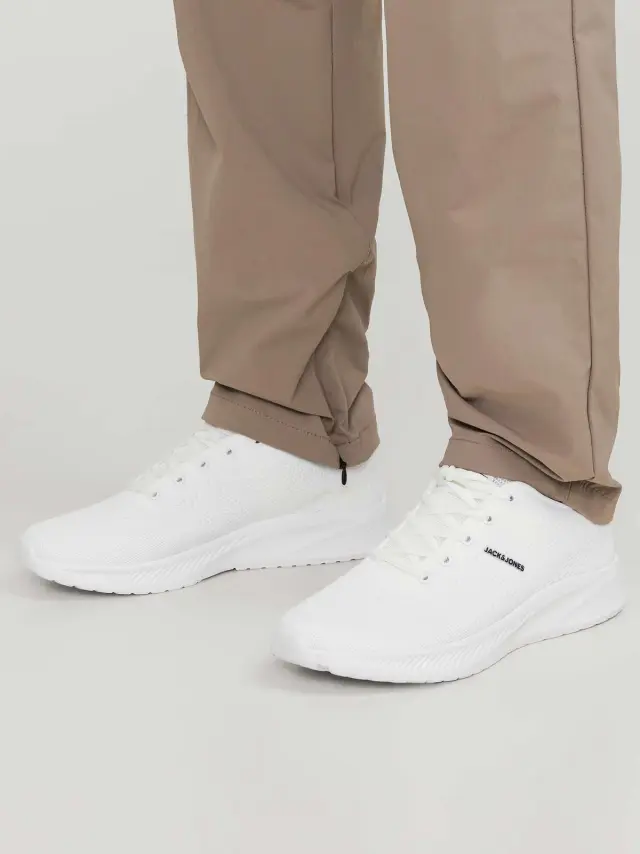 JFWCROXLEY KNIT SNEAKER NOOS Bright White 2