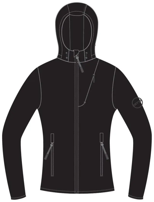 Μπουφάν Softshell GTS Γυναικείο Hoody 2L 403651L Black - 403651L-10 - 34 -XS