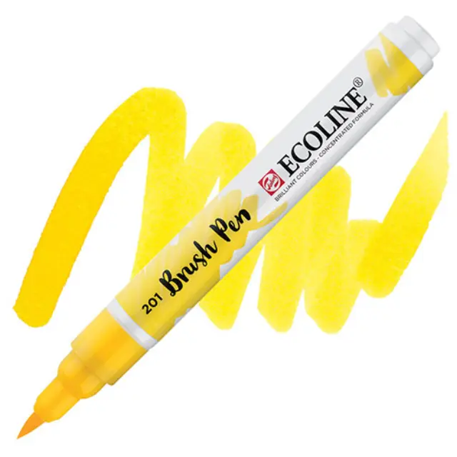 Μαρκαδόρος Talens Ecoline - 201 Light Yellow